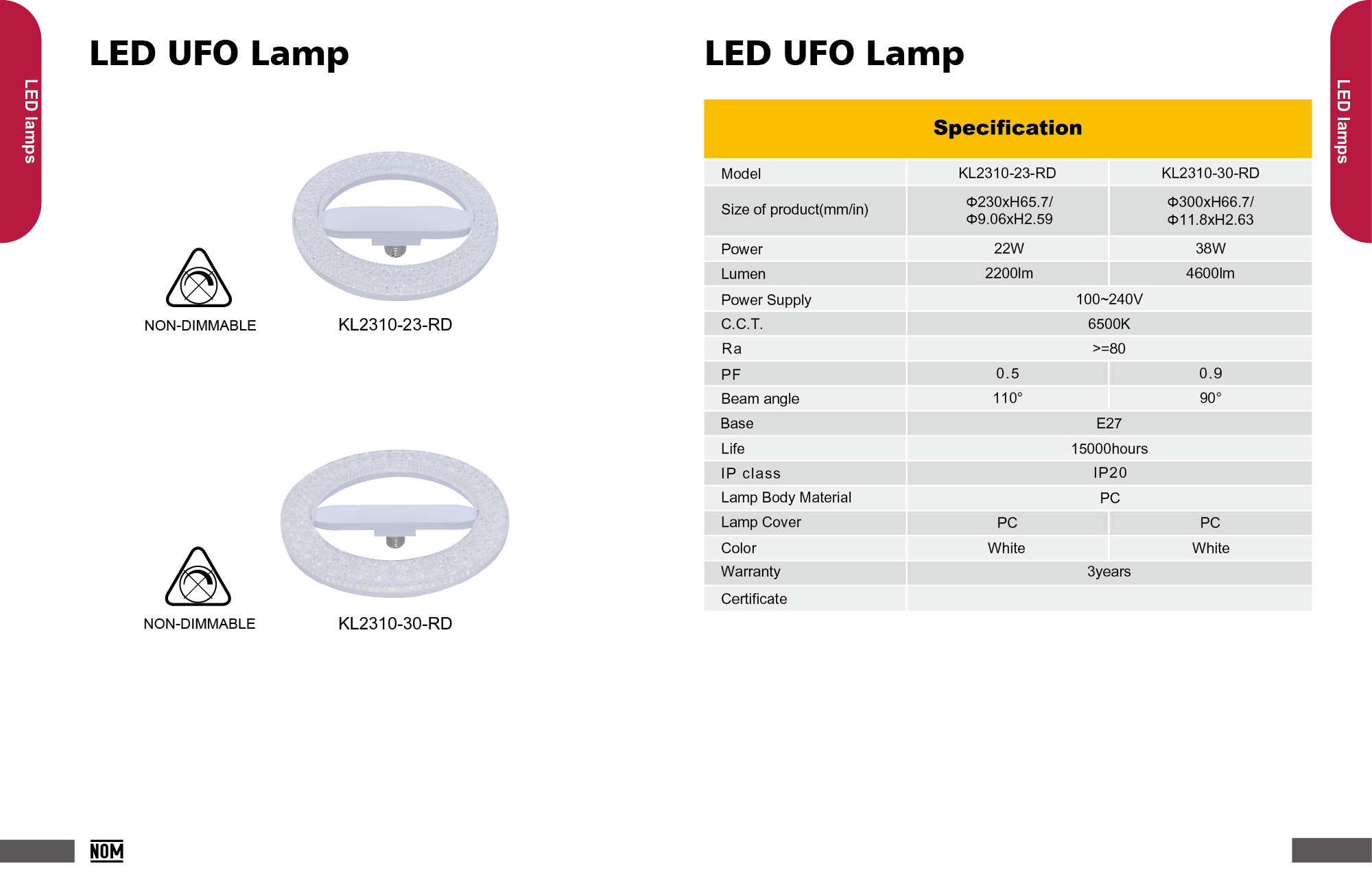 LED UFO Lamp