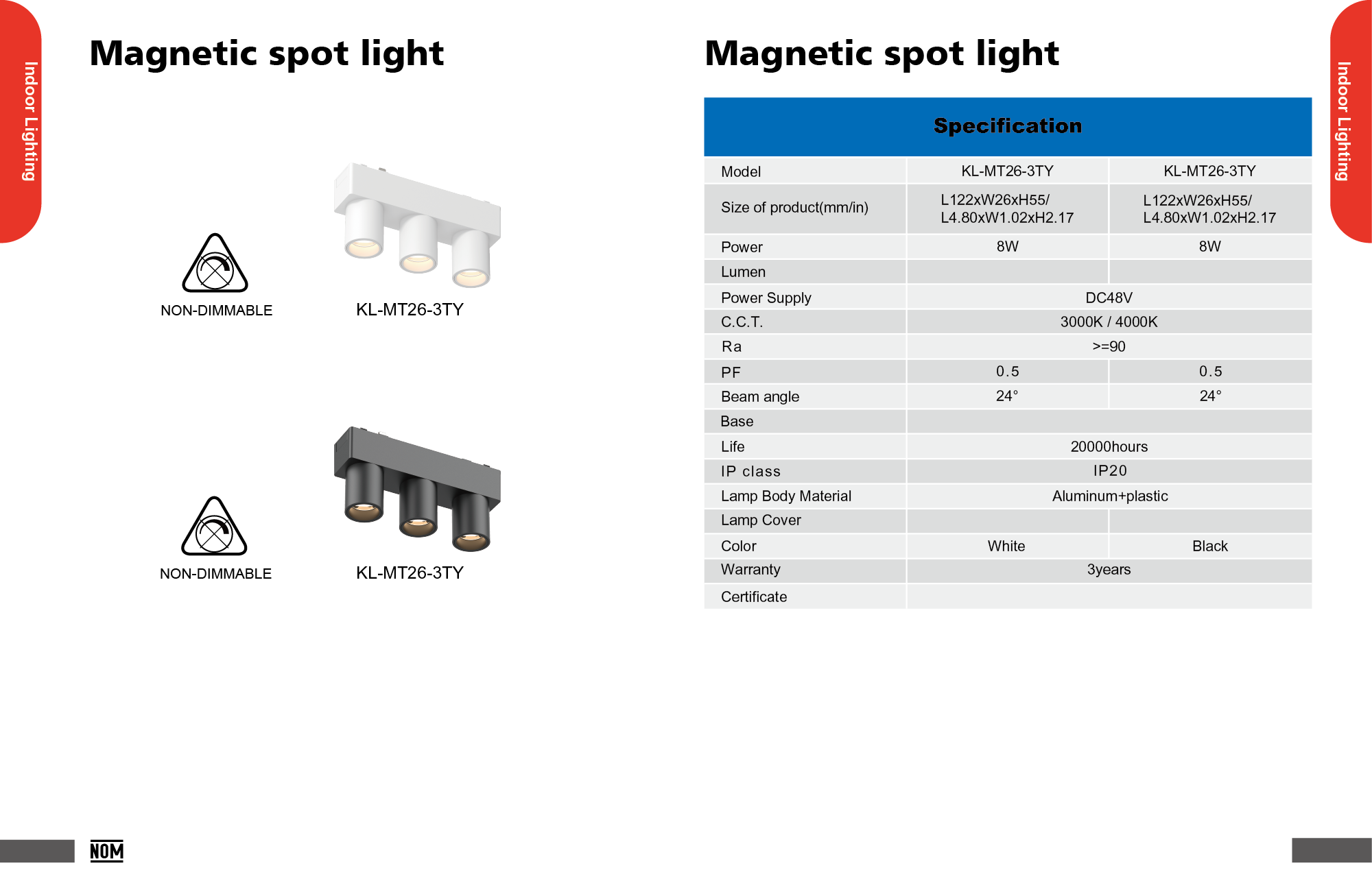 Magnetic spot light
