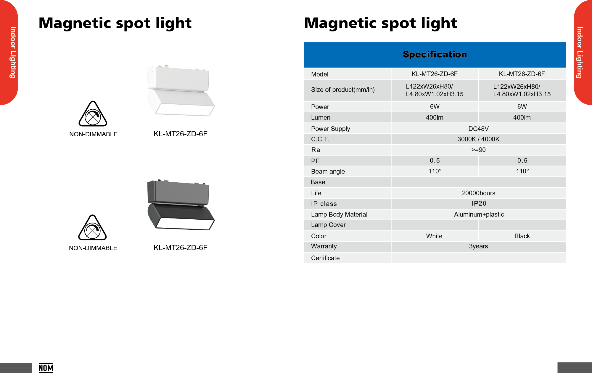 Magnetic spot light