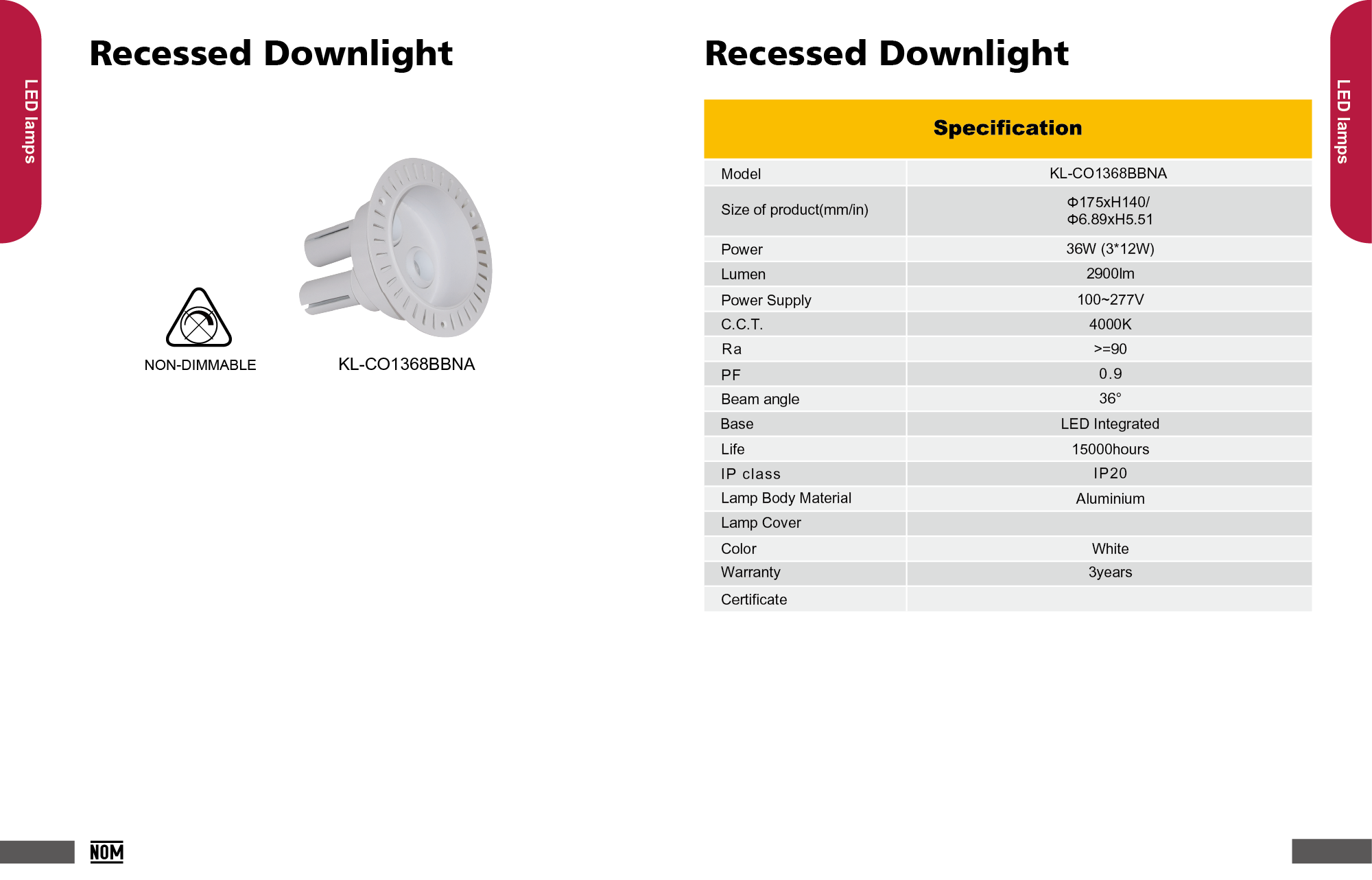 Recessed Downlight