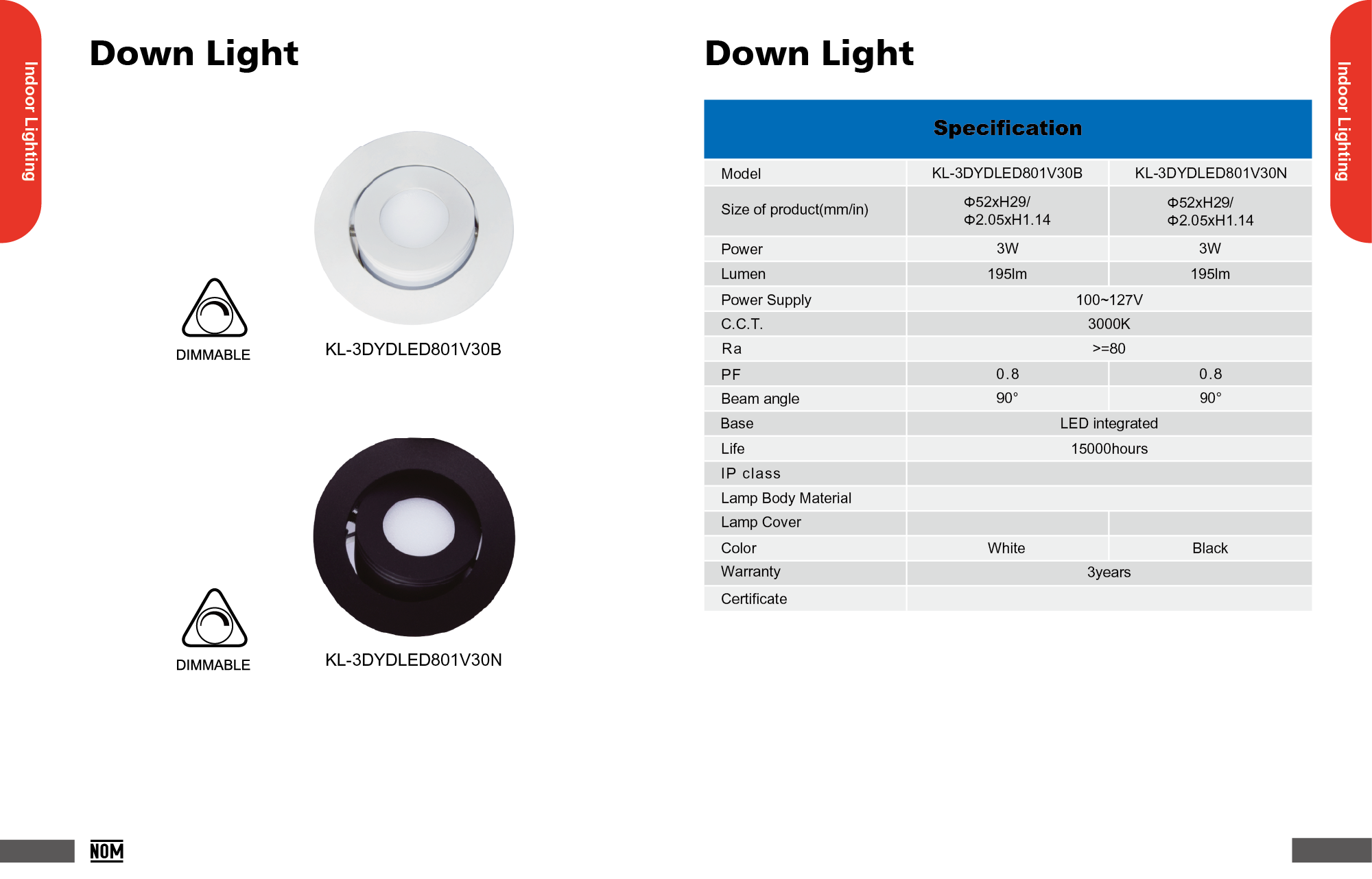 Down Light